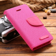 Wallet Case Rosa zu iPhone 5/5S/SE