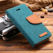 Wallet Case Grn zu iPhone 5/5S/SE