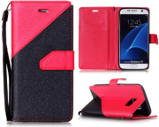 Wallet Case Rot zu Samsung S7 Edge