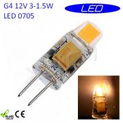 G4 COB 3W - 1.5W LED 0705 Warmweiss 12V AC/DC