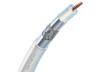 Koax MK96F, weiss 100m Spule