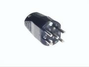 Stecker Typ 15 schwarz 10 A
